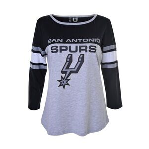 Unk Nba Shirt  Women’s San Antonio Spurs Baseball 3/4 Sleeve size Large